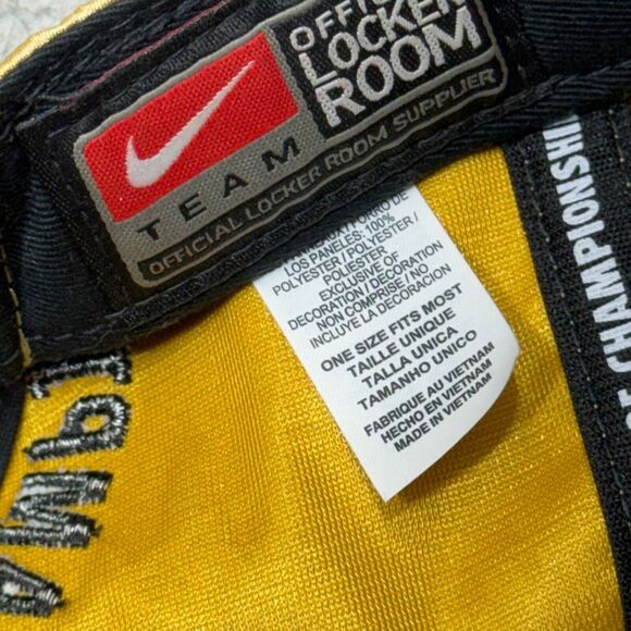 Clemson Tigers Hat Cap Black Gold Snapback NCAA Football 2016 Champions Nike - Picture 12 of 15